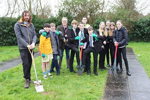 Academy planting trees for the next generation