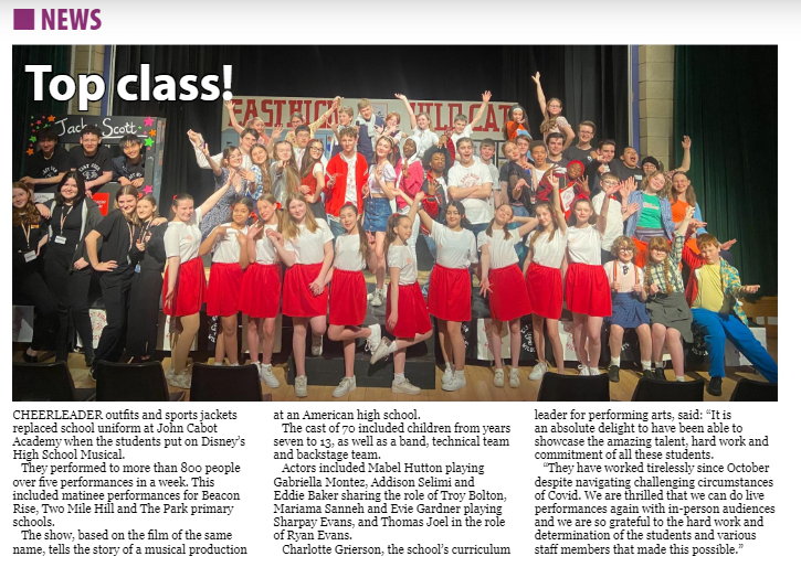 CLF Academies in this month’s Voices Newspapers