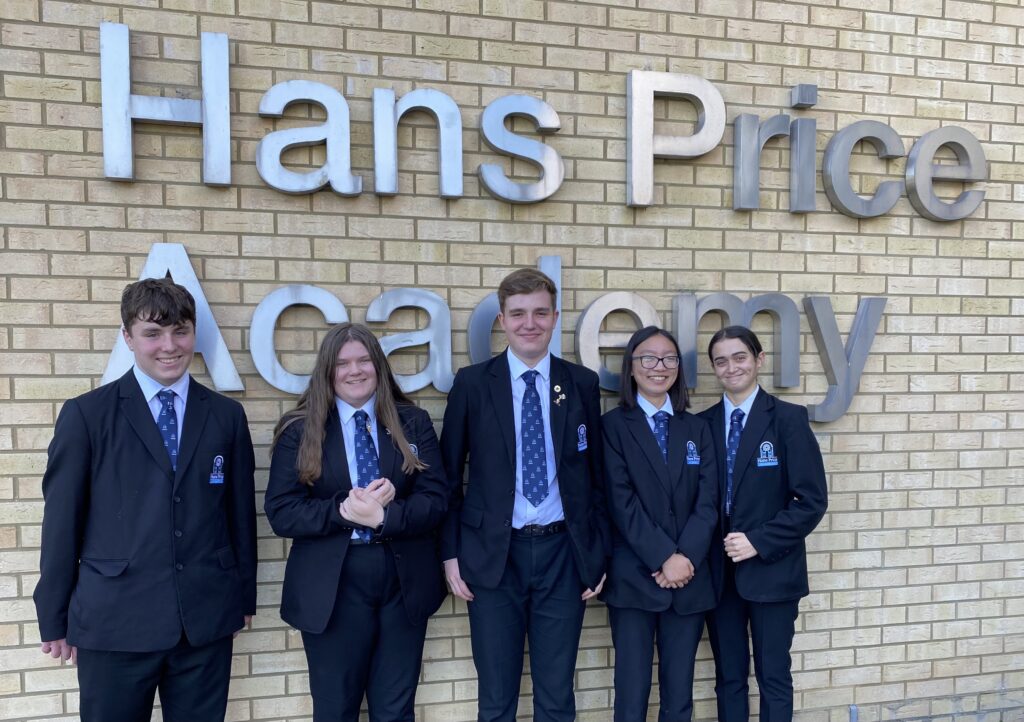 Hans Price Academy has appointed the academy's Student Senior Leadership Team